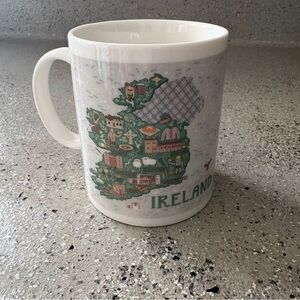 Ireland Map Ceramic‎ Mug